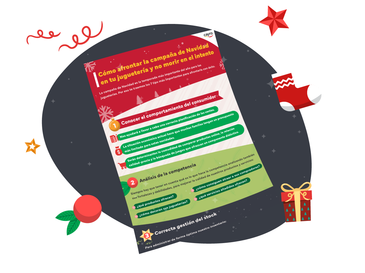 Cayro - Infografia Navidad Mockup Cayro - Infografia Navidad Mockup