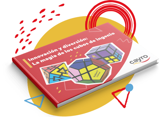 Cayro - Mockup Ebook Cubos con fondo