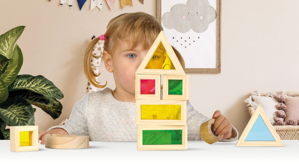 Cayro Color Blocks juego sensorial