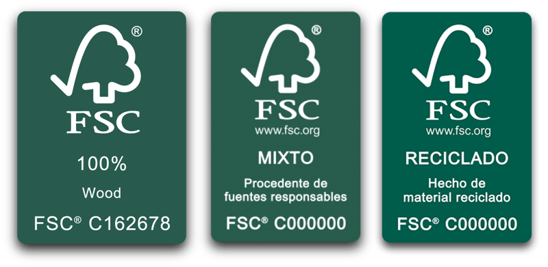 Cayro tipos etiqueta FSC